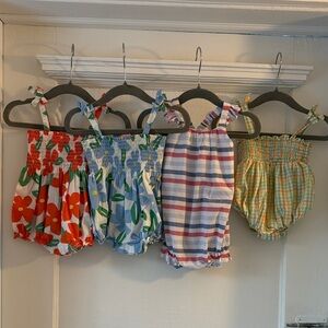 Little English and Bisby Romper Bundle